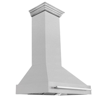 ZLINE 36" DuraSnow® Stainless Steel Range Hood with Shell (8654SNX-36)