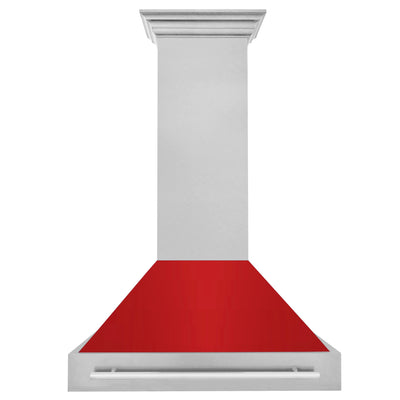 ZLINE 36" DuraSnow® Stainless Steel Range Hood with Shell (8654SNX-36)