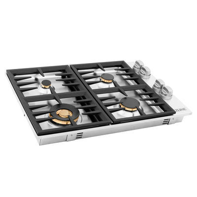 ZLINE 30" Dropin Gas Stovetop with 4 Gas Burners