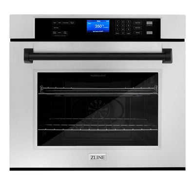ZLINE 30" Autograph Edition Single Wall Oven with Self Clean and True Convection in Stainless Steel (AWSZ-30)
