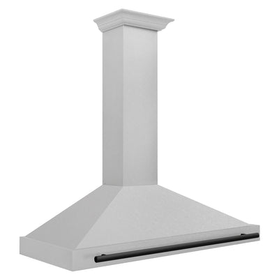 ZLINE 48" Autograph Edition DuraSnow® Stainless Steel Range Hood with DuraSnow® Stainless Steel Shell (KB4SNZ-48)