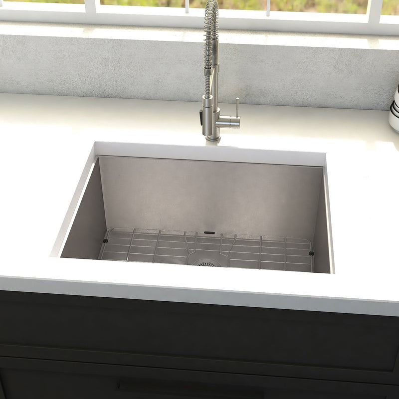 ZLINE Meribel 23 Inch Undermount Single Bowl Sink in Stainless Steel (SRS-23)