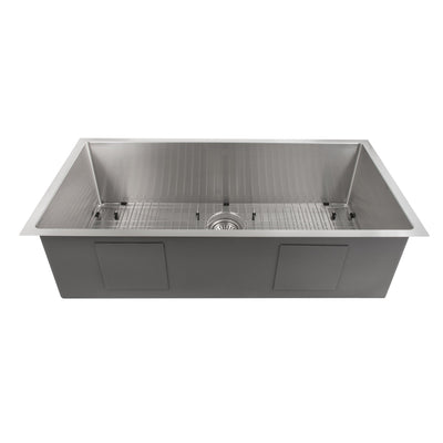 ZLINE Meribel 33 Inch Undermount Single Bowl Sink in Stainless Steel (SRS-33)