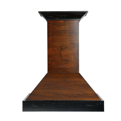 ZLINE Convertible Vent Wooden Wall Mount Range Hood in Antigua and Walnut (KBAR)